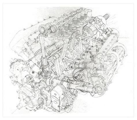 Ferrari Engine Blueprints - How Car Specs