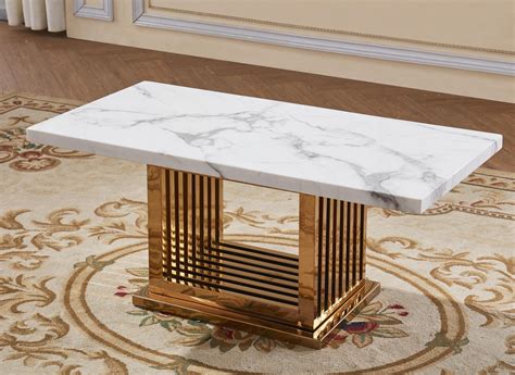 Marble Top Coffee Table Singapore | Posh & Luxurious Designs