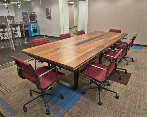 MISSION IMPOSSIBLE: Black Walnut Conference Room Table by RSTco. - reSAWN TIMBER co.