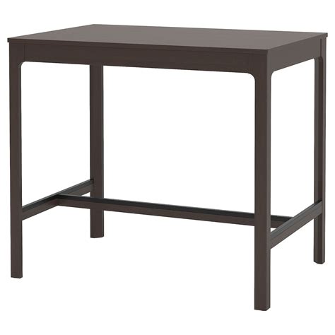 EKEDALEN bar table, dark brown, 471/4x311/2x413/8" - IKEA