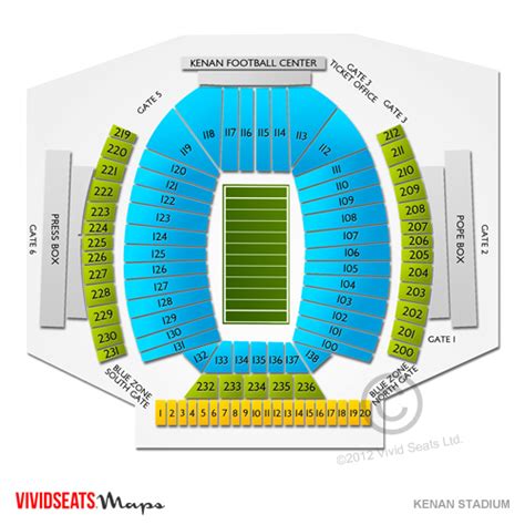 Kenan Stadium Seating Chart | Vivid Seats