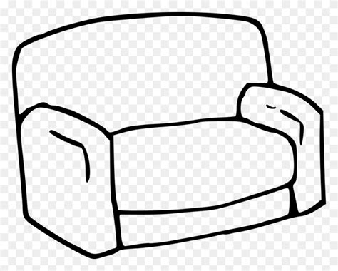 Couch Living Room Furniture Chair Download - Room Clipart - FlyClipart