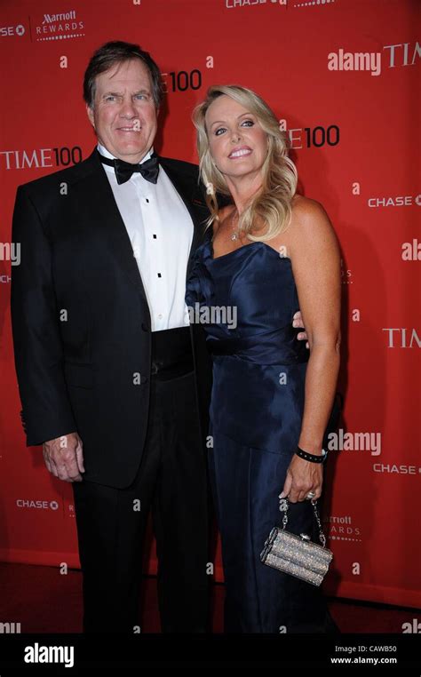 Bill Belichick, Linda Holliday at arrivals for TIME 100 Gala, Frederick P. Rose Hall, Jazz at ...