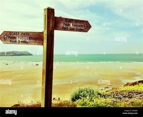 The Coastal Path Stock Photo - Alamy