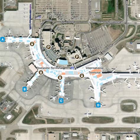 Calgary Airport Map: Guide to YYC's Terminals