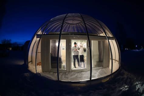 Enjoy the night sky without the cold at these innovative Arctic cabins - Lonely Planet