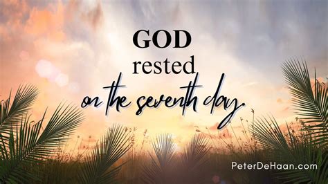 God Rested (Christian Living)