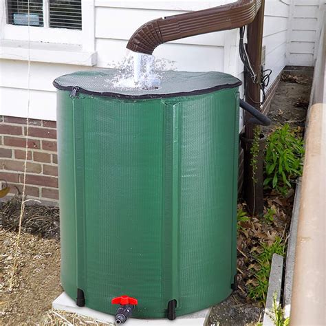 Buy Collapsible Rain Barrel,Portable Water Storage Container Tank, Rainwater Collection System ...