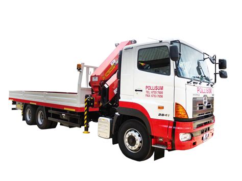 Best Lorry Crane Rental in Singapore [As of 2024] | Pollisum