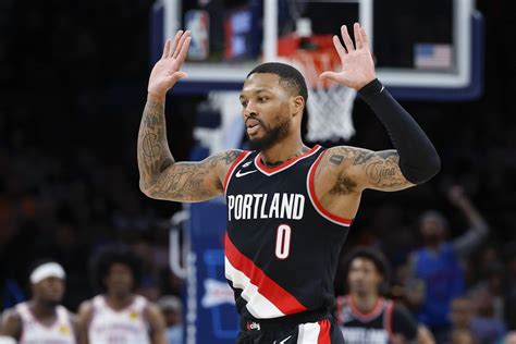 Damian Lillard Makes History In Trail Blazers-Thunder Game - Fastbreak ...