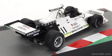 EDICOLA FORMULA1AUTOCOL192 Escala 1/43 | BRABHAM F1 BT42 N 11 SEASON 1973 WILSON FITTIPALDI WHITE