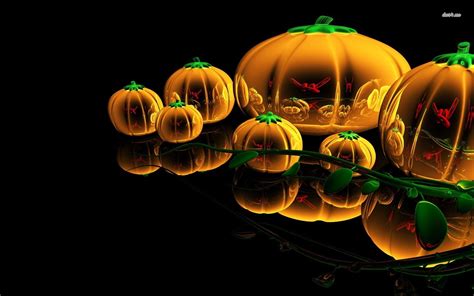 Halloween Pumpkins Desktop Wallpaper - WallpaperSafari