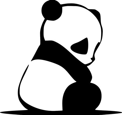 SVG > bear bamboo chinese panda - Free SVG Image & Icon. | SVG Silh