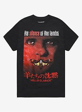 The Silence Of The Lambs Japanese Poster T-Shirt | Hot Topic | Japanese ...