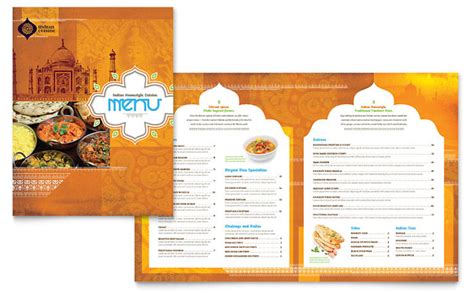 Indian Restaurant Menus, Flyers and Postcards « Graphic Design Ideas & Inspiration ...