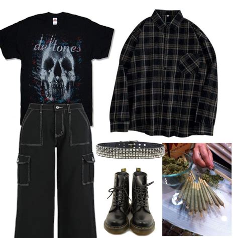 deftones, grunge, stoner grunge Skater Outfit, Grunge Aesthetic ...