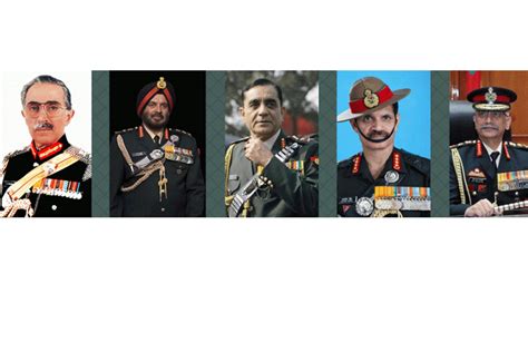 Five former Indian Army chiefs to attend Army Day celebrations