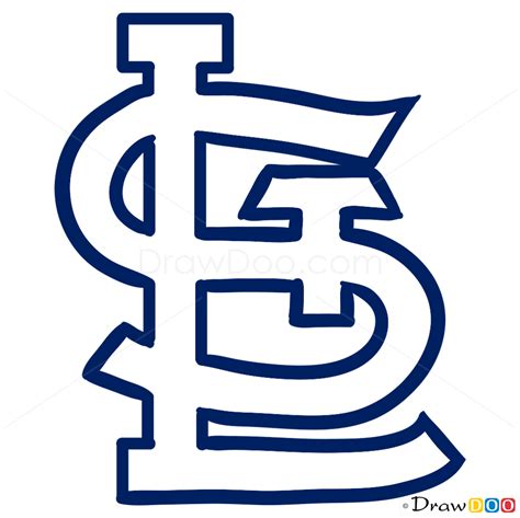 How to Draw St. Louis Cardinals, Baseball Logos