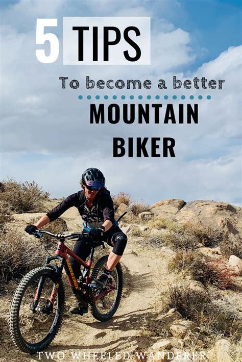 5 tips to become a better mountain biker Pinterest pin | Mountain biking gear, Mountain biking ...