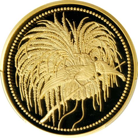 Gold Ounce (1 oz), Coin Type from Papua New Guinea (showing photos ...