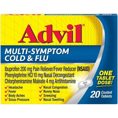 Top #10 Best Cold And Flu Medicine For Adults Advil in 2024 | Reviews by Experts