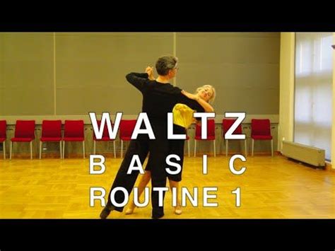 How to Dance Waltz - Basic Routine 1 | Waltz dance, Waltz, Dance ...