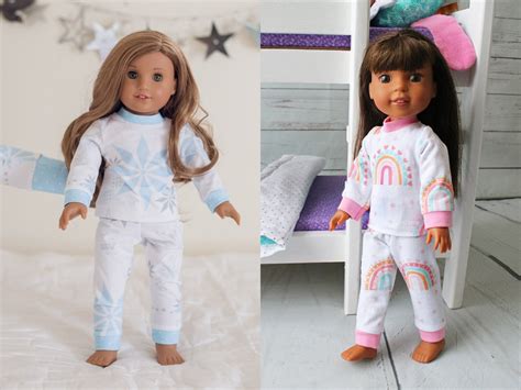 Dolly & Me Matching Pajamas Matching Doll Pjs Girl's - Etsy