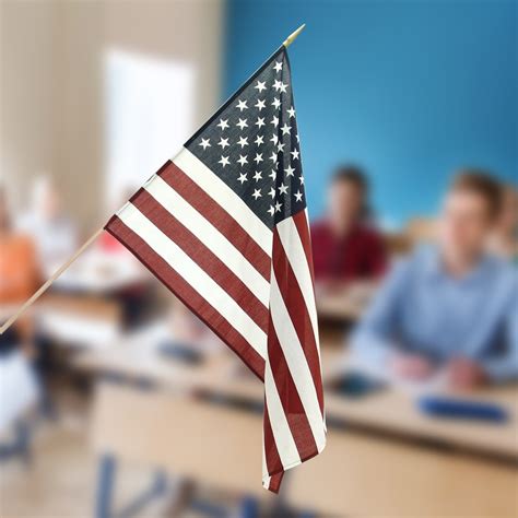 US Classroom 2ft x 3ft Polyester Flag