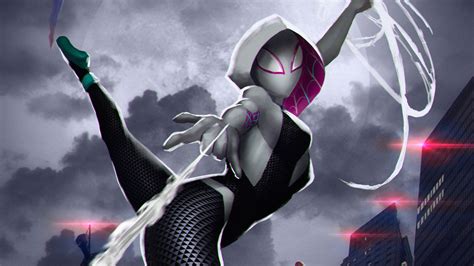 Spider Gwen Arts Wallpaper,HD Superheroes Wallpapers,4k Wallpapers,Images,Backgrounds,Photos and ...