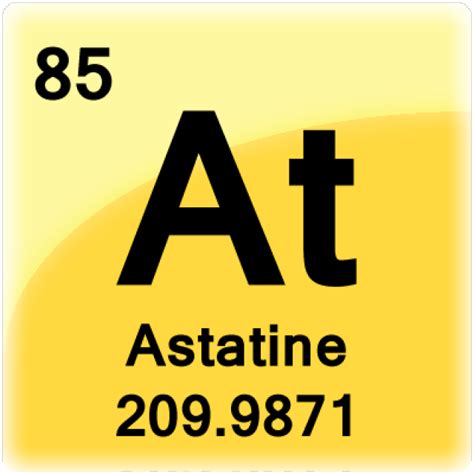 Get Facts About the Element Astatine | Periodic table, Facts, Element