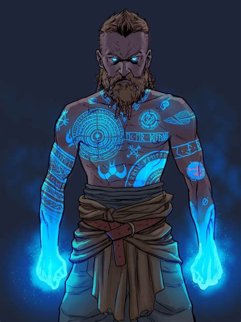 Baldur #FanArt - Brown Bag Labs | Kratos god of war, Character design ...