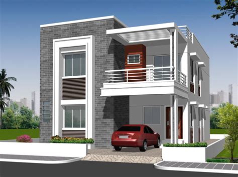 Resultado de imagen de elevations of independent houses | Philippines house design, Duplex house ...