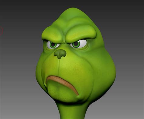 Grinch 3d Fan Art on Behance