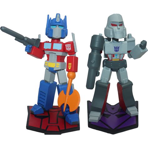 Transformers Optimus Prime vs Megatron Bobblehead Set (SDCC Exclusive ...