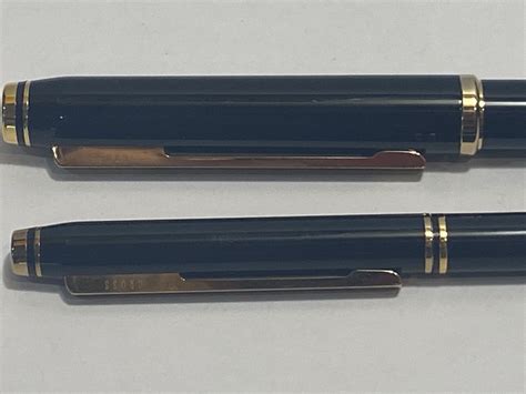 Vintage Cross Pen and Pencil Set Black and Gold Simply | Etsy