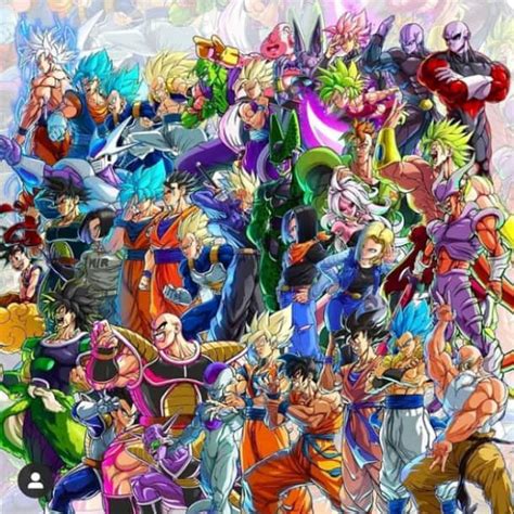 Dbz Characters List