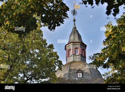 siegen upper castle historic city siegen germany Stock Photo - Alamy