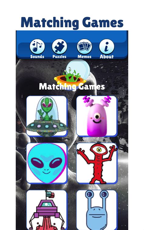 Space & Alien Games For Kids Free 🚀👾: Rocket Ship Sounds, Alien Puzzles & Matching - App on ...