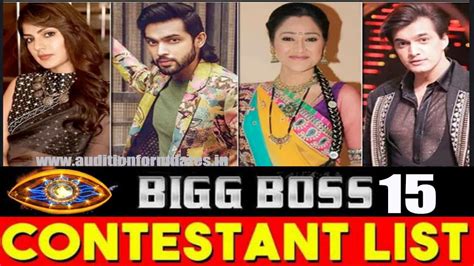 {Colors} Bigg Boss 16 Contestants Name List 2022 with Photos