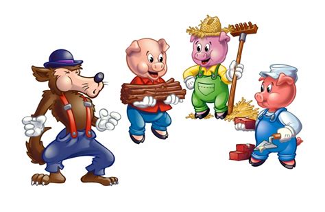 Pork Drawing Bad Pig 3 Little Pig Wolf - Clip Art Library