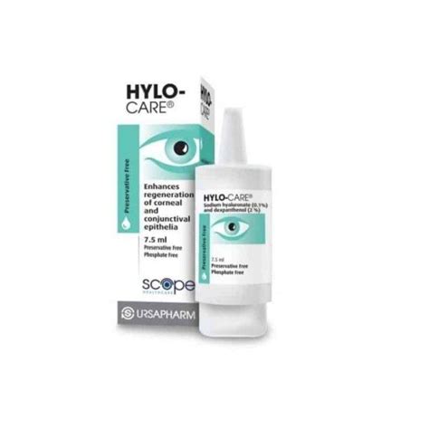 Hylo-Dual Eye Drops 7.5ml - Treat Irritated Eyes Allergies