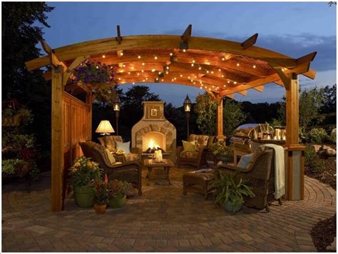 10 Wonderful Pergola Lighting Ideas