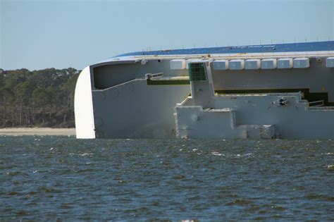 Cleanup of Golden Ray Wreckage Continues in St. Simons Sound | Vanishing Georgia: Photographs by ...