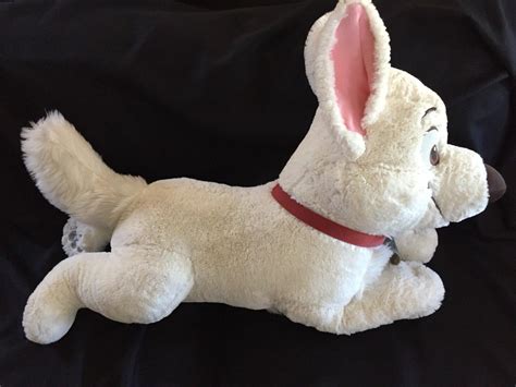 BOLT 30” Jumbo Disney Store Plush Stuffed Big Toy White DOG Laying Down ...