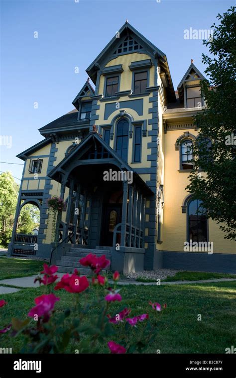 Victorian house on Millionaires Row Williamsport Pennsylvania Stock ...