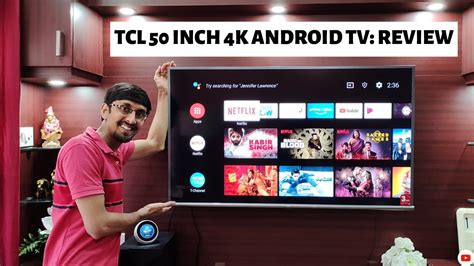 TCL 50 Inch 4K HDR LED Android Smart TV | Unboxing, Setup & Impressions ...