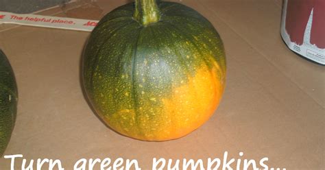 Play.Eat.Learn: What to do with green pumpkins?