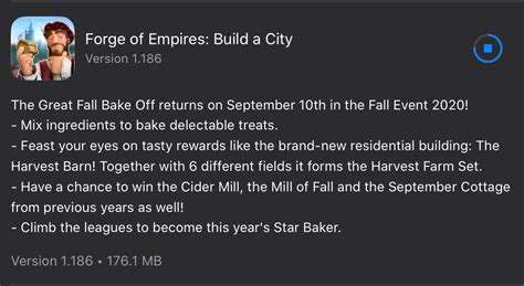 Spoiler - Fall Event Start Date on Live | Forge of Empires Forum