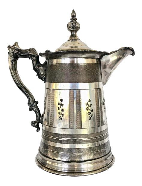 Late 1800s Victorian Silver Ice Water Pitcher | Thrift store crafts, Diy dollar store crafts ...