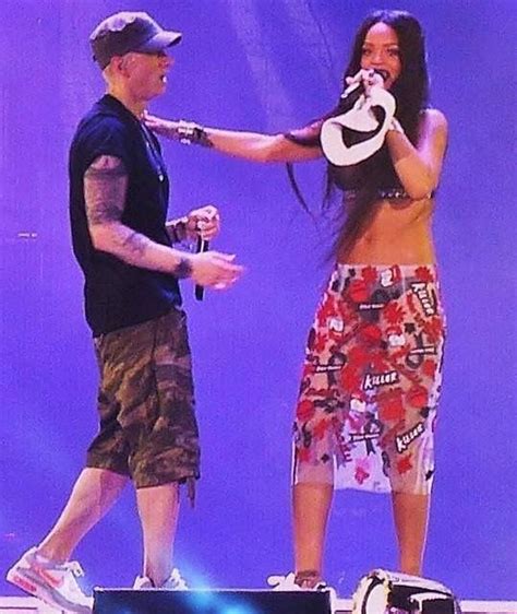 Eminem x Rihanna #eminem #rihanna #themonster #tour | Idee di moda ...